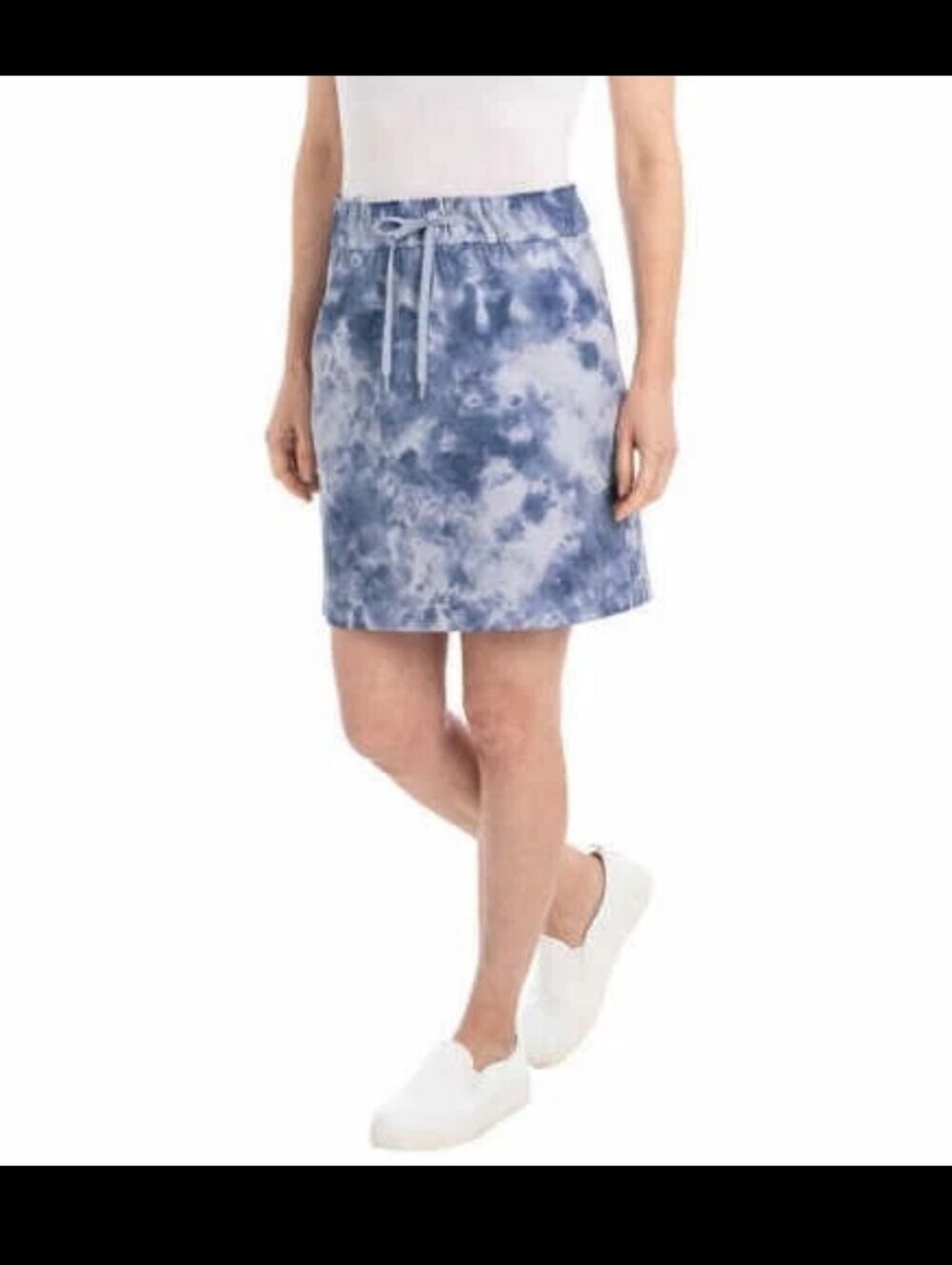 Hilary Radley Ladies' Pull On Skirt Women's Size Medium Tie Dye NWT